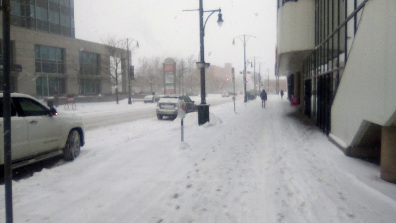 Hamilton Ontario Snowstorm Jan 19 2019 YouTube