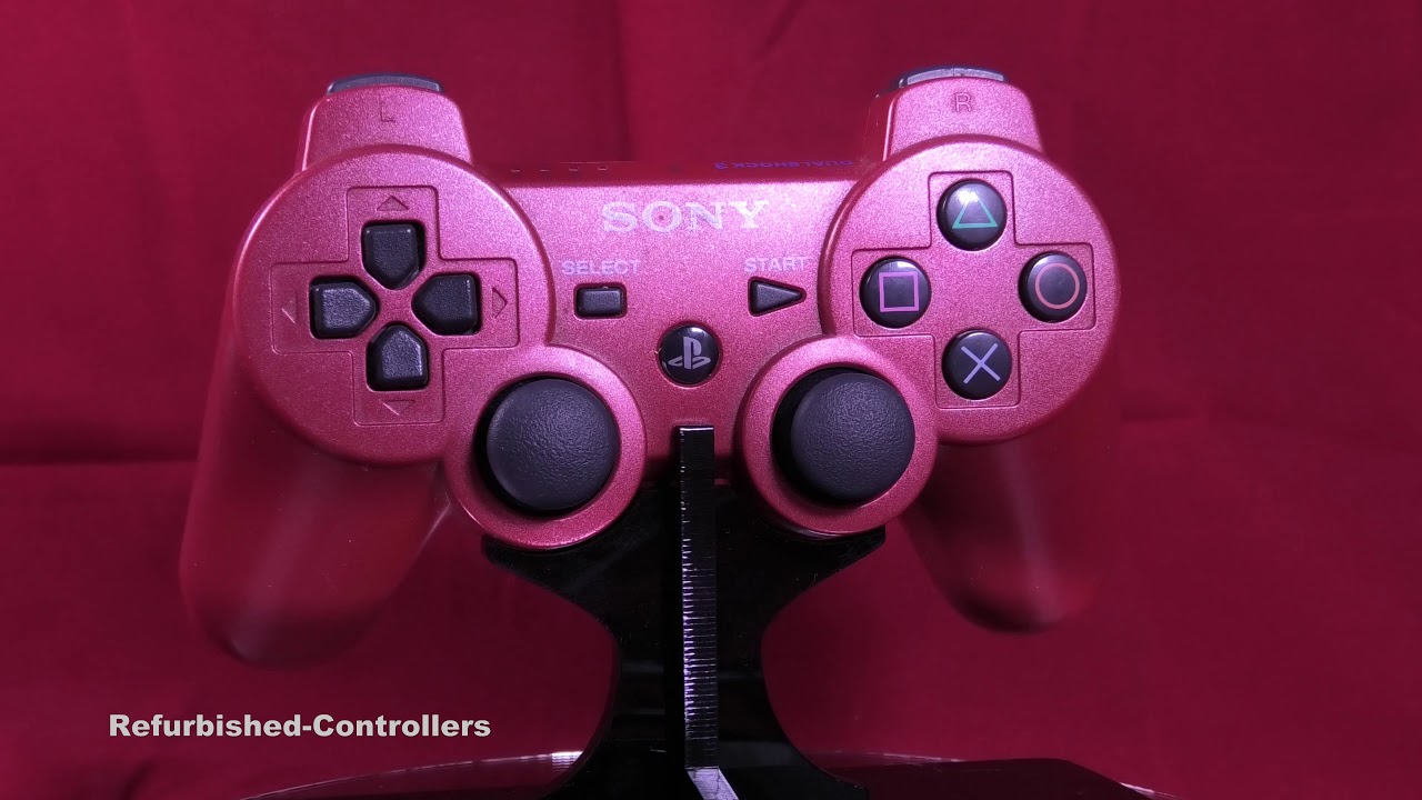 Sony Playstation 3 Red Controller YouTube