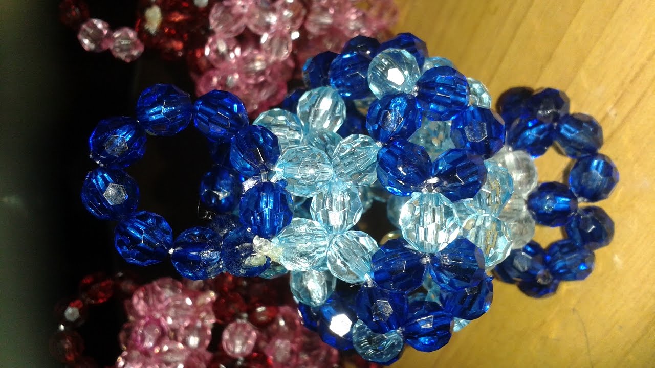 طريقة عمل فانوس  ميدالية من الخرز(نهى ابراهيم) How to make lantern medallion with beads