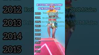 The Best Selling Female Albums of the 2010s (2010-2019) #popspace #popmusic #albums