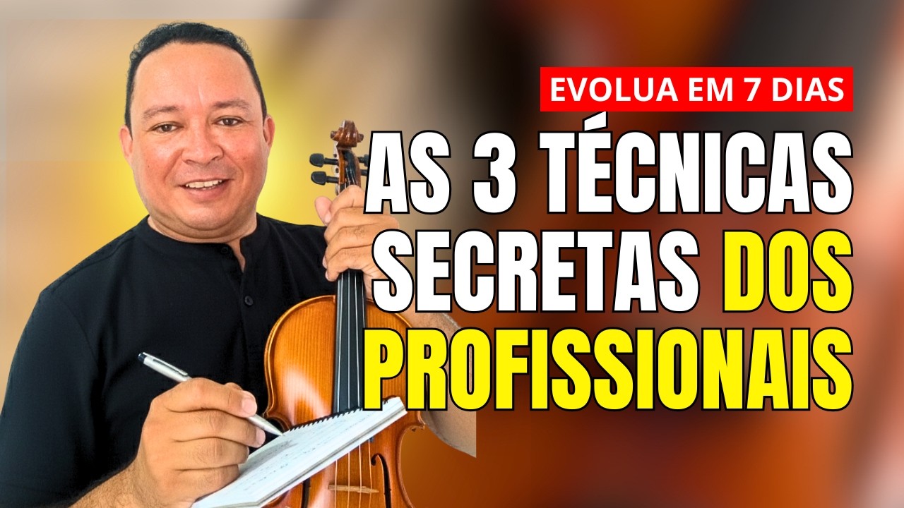 QUANDO VOCÊ TOCA VIOLINO, FICA TUDO EMBOLADO, ESTRANHO? RESOLVIDO