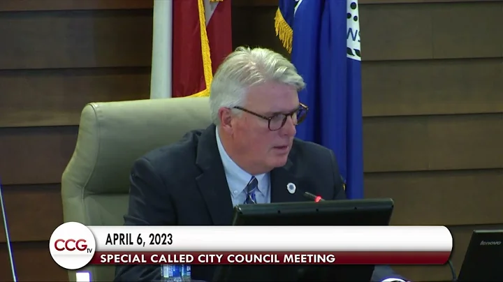 Columbus GA Special Called City Council Meeting 04 06 2023