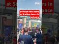 Scotland fans arrive at Boston stadium hours ahead of Morocco match