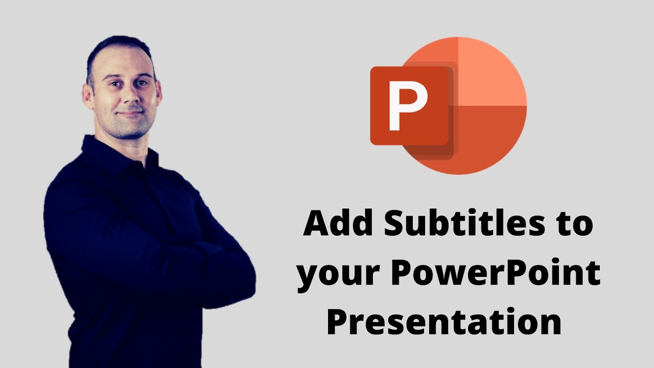 record powerpoint presentation with subtitles