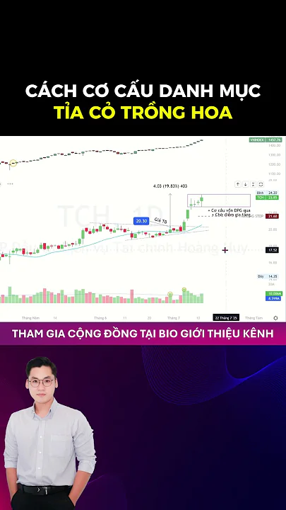 HƯỚNG DẪN CƠ CẤU DANH MỤC - TỈA CỎ TRỒNG HOA | ĐẦU TƯ CHỨNG KHOÁN