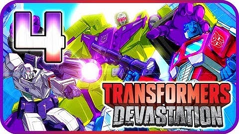 Transformers: Devastation Walkthrough Part 4 (PS4, XB1, PS3, X360) No Commentary - Chapter 2 Part 2