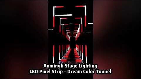 Dream Pixel Tunnels with LED Pixel Mapping Strips