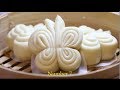 Kitchenaid馒头花卷8种初级整形方法how to shape steamed bun(8ways)