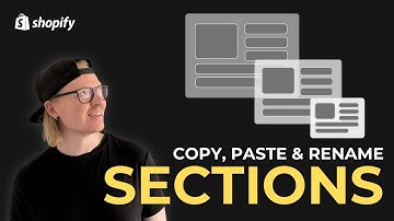 How to Copy, Paste & Rename Shopify Sections (No Code Tutorial)