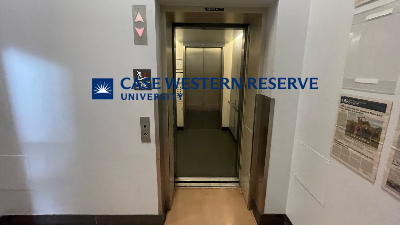 Neat Custom EMCO Hydraulic Elevator CWRU Thwing Center Cleveland Neat custom emco hydraulic elevator cwru thwing center cleveland