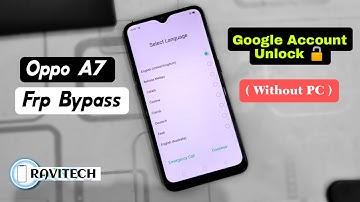 Oppo A7 Frp Bypass || Google Account Unlock (Without PC) || Latest