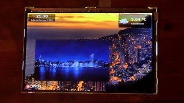 PiDome photoframe first release version