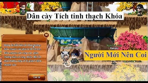 Làng Lá Phiêu Lưu Ký | Hướng Dẫn AE Dân Cày Mới Tích Tinh Thạch Khóa  - Bán bạc làng lá | HTC game