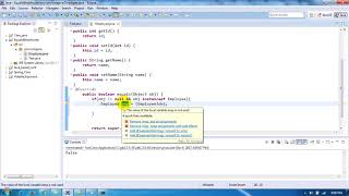 Hashcode and equals method in java