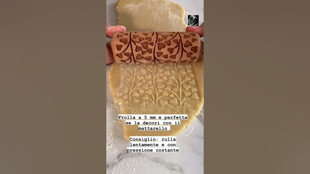 Stendere la Pasta Frolla in modo omogeneo con gli Spessori per Mattarello -  Cocorò Shop 