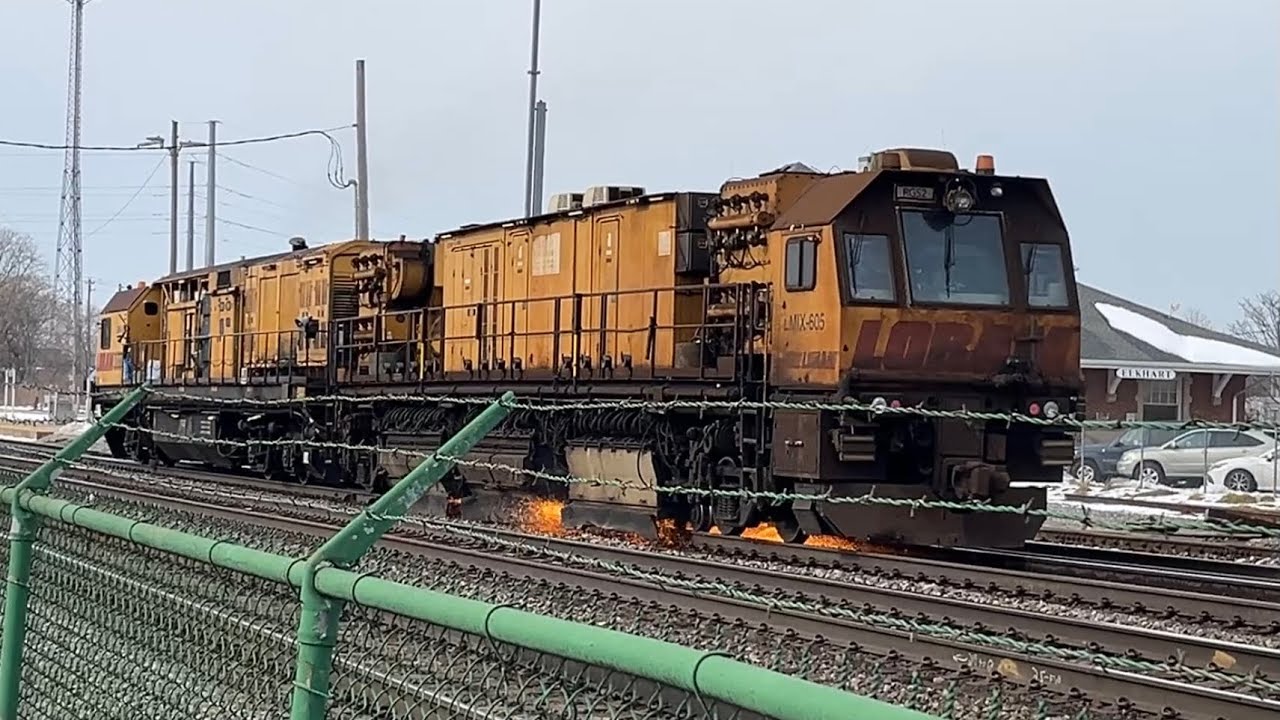 Rail Grinder.  Elkhart, Ind. 