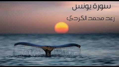 أرح قلبك 🌹رعد محمد الكردي 🌹 سورة يونس 🌹كاملة