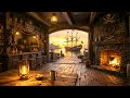 Cozy Pirate Tavern Ambience Vol. 2 | Crackling Fireplace &amp; Sea Shanties | Relaxing Pirate Music