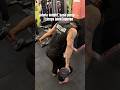Dumbbell Triceps Kickback | Perfect Arm Finisher #shortvideo