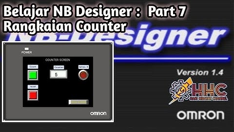 Belajar NB Designer Part 7 : Rangkaian Counter