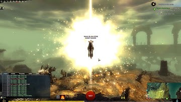 Fun Guild Wars 2 Bug, flying with any Springer and Raptor