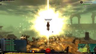 Fun Guild Wars 2 Bug, flying with any Springer and Raptor