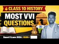 🔥 Class 10 History VVI Questions | Board Exam Me Yahi Aayega 😱 | BiharBoard Exam 2026 important