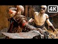 God of War Ragnarök (PS5) Kratos NEW Kill Moves Gameplay (4K Ultra HD) 2022