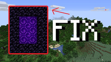 How to link and fix Minecraft Nether Portals!