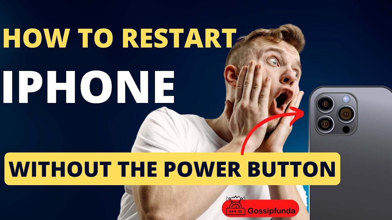 How to restart iPhone without using power button