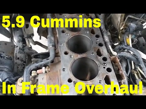 5.9 Cummins in frame rebuild- 2005 Dodge Ram 2500