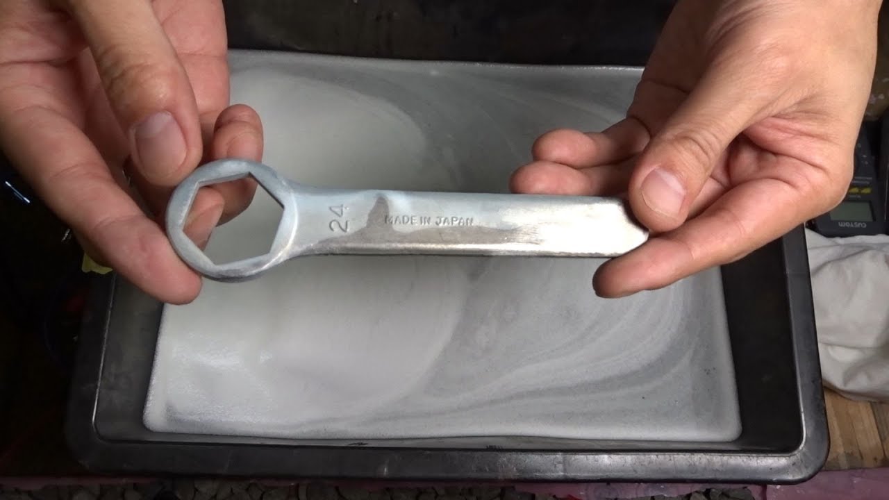 車載工具を亜鉛メッキ加工してみるテスト Youtube 車載工具を亜鉛メッキ加工してみるテスト Youtube