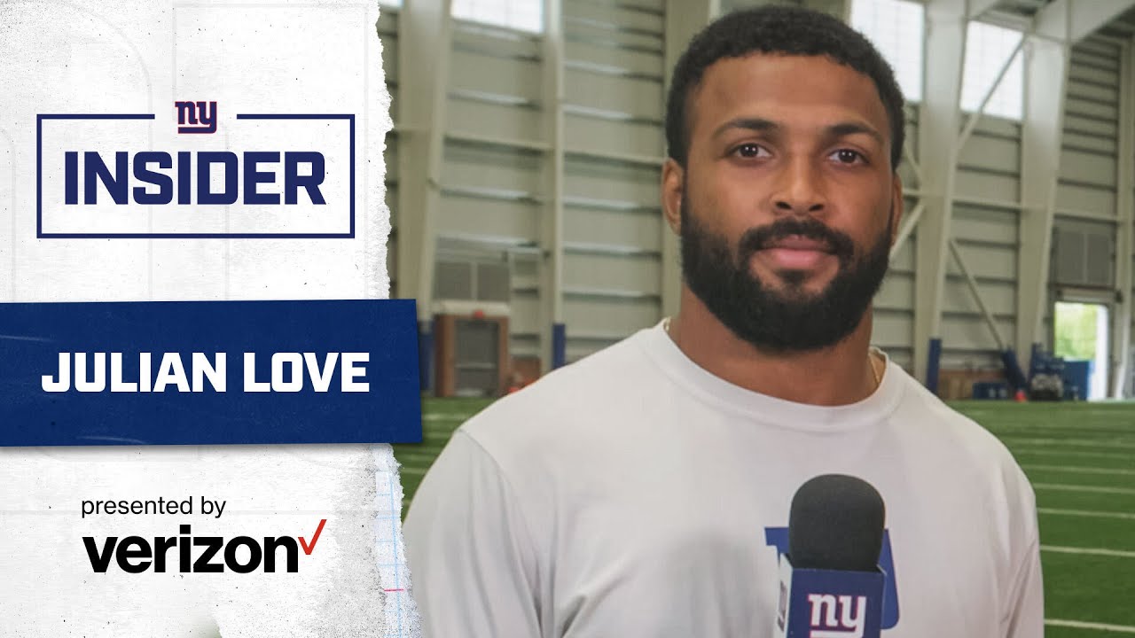 Julian Love on Stopping Titans RB Derrick Henry | New York Giants