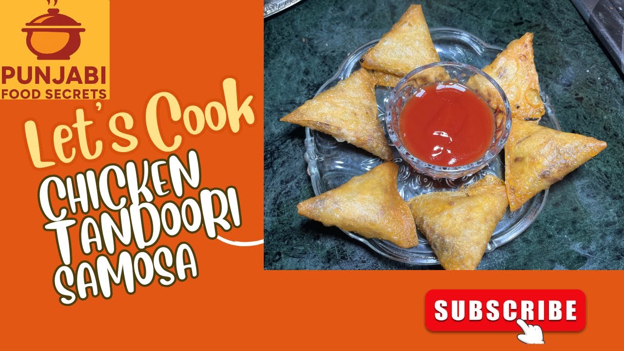 Chicken Tandoori Samosa – Smoky, Spiced & Irresistibly Crispy @PunjabiFoodsecrets85 #food #recipe###