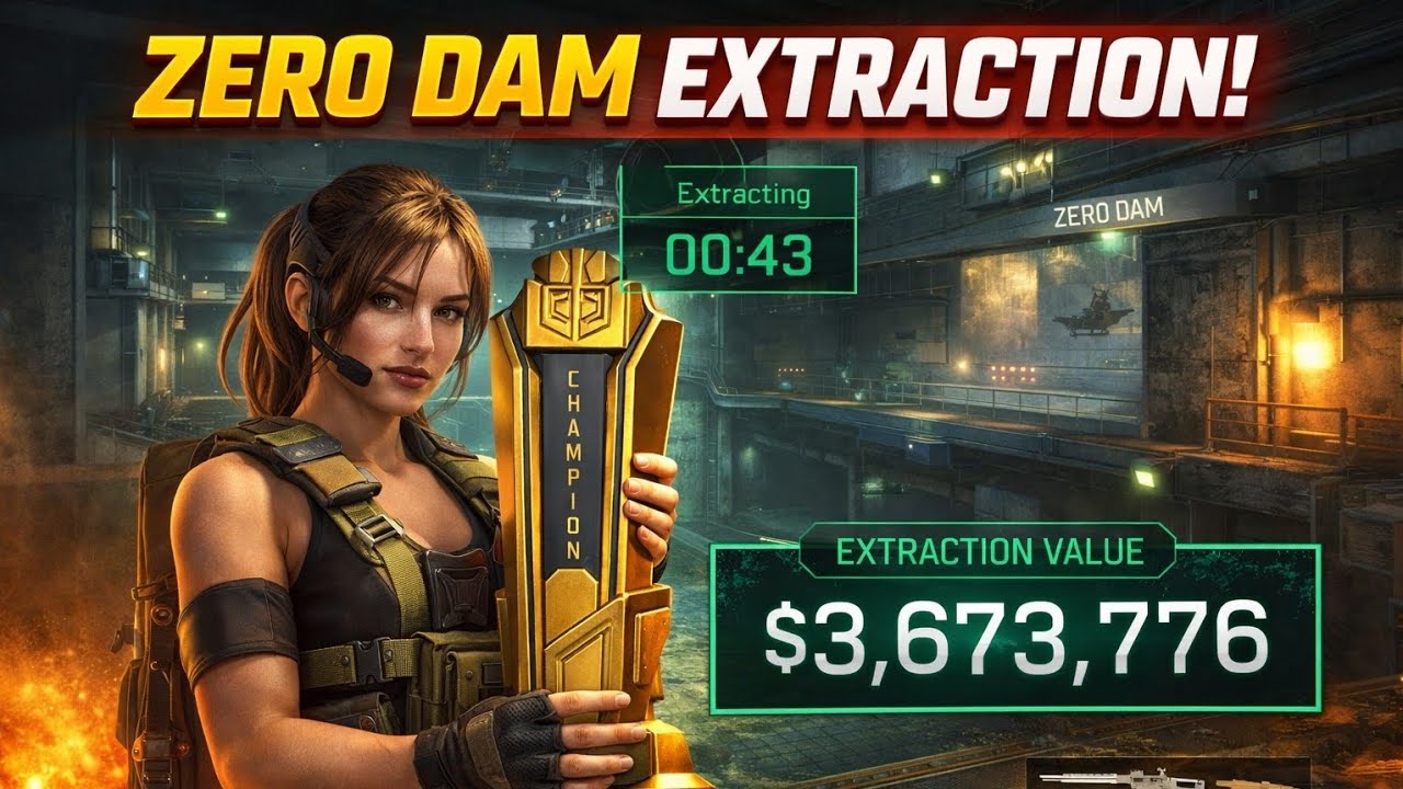 I Found a New Item in Delta Force Mobile 😱 | Zero Dam Extraction