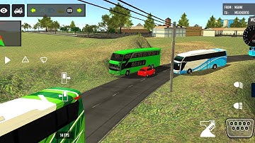 euro coach bus simulator 😭🚌|| new coach bus simulator part- 01 Android gameplay