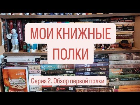 МОИ КНИЖНЫЕ ПОЛКИ | Книжный сериал. СЕРИЯ 2. | Обзор первой книжной полки