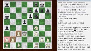 Blitz Chess #358: Sicilian Defense, Pin variation 