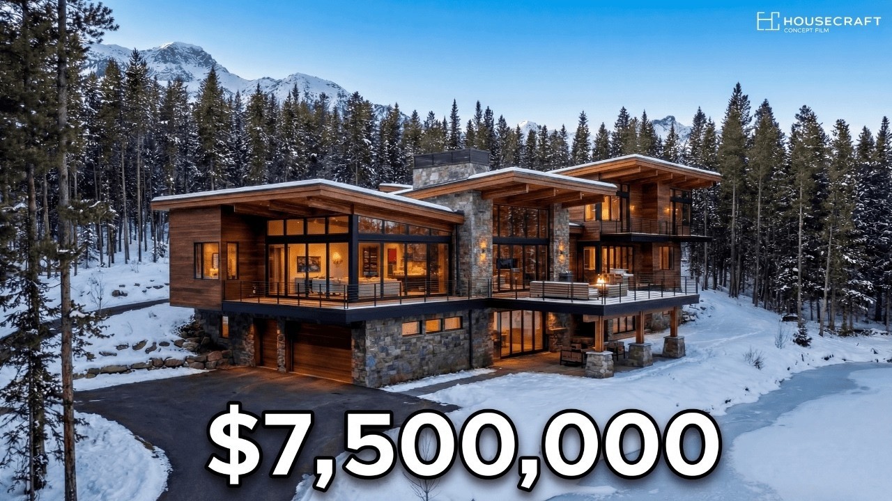 How a $12M Modern Cliffside Mansion Is Built — Full Process | Luxury Concept Film