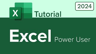 excel power user tutorial