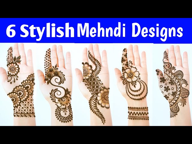 New Floral Mehndi Design for Hand - Ethnic Fashion Inspirations!