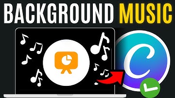 How to ADD BACKGROUND MUSIC to CANVA PRESENTATION - Full tutorial