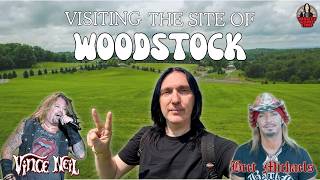 Visiting the Woodstock Grounds! | Vince Neil & Bret Michaels Live