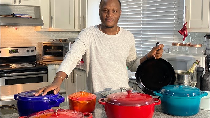 Using my Brandani cast iron dutch oven to make Albóndiga Soup