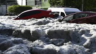 Guadalajara Digs Out From More Than 4 Feet Of Hail