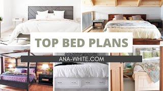 My Top DIY Bed Builds with Free Plans