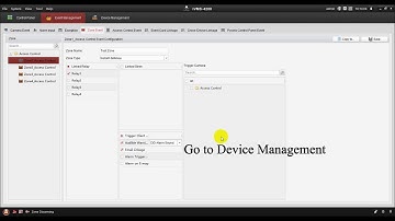 How to Set Zone Event Linkage on iVMS 4200