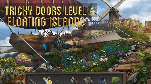 Tricky Doors Floating Islands Level 4  Walkthrough