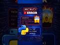 Why int("10.5") Gives Error in Python? | Common Beginner Mistake