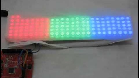 Rainbowduino @ hackerspacekl